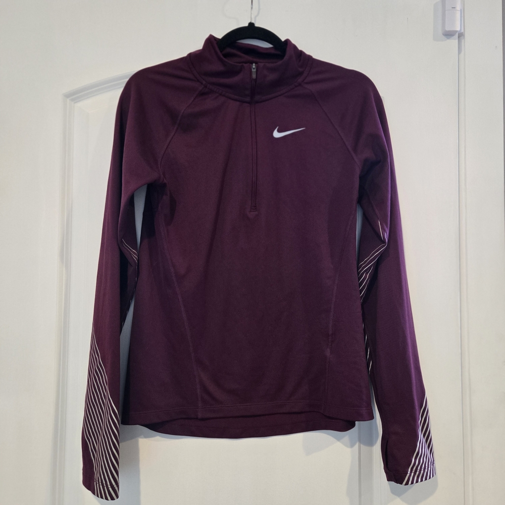 Nike Purple Long Sleeve Pullover